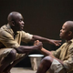 Jimmy Akingbola and Daniel Poyser in The Island
Richard Hubert Smith